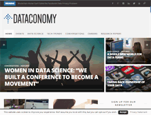 Tablet Screenshot of dataconomy.com